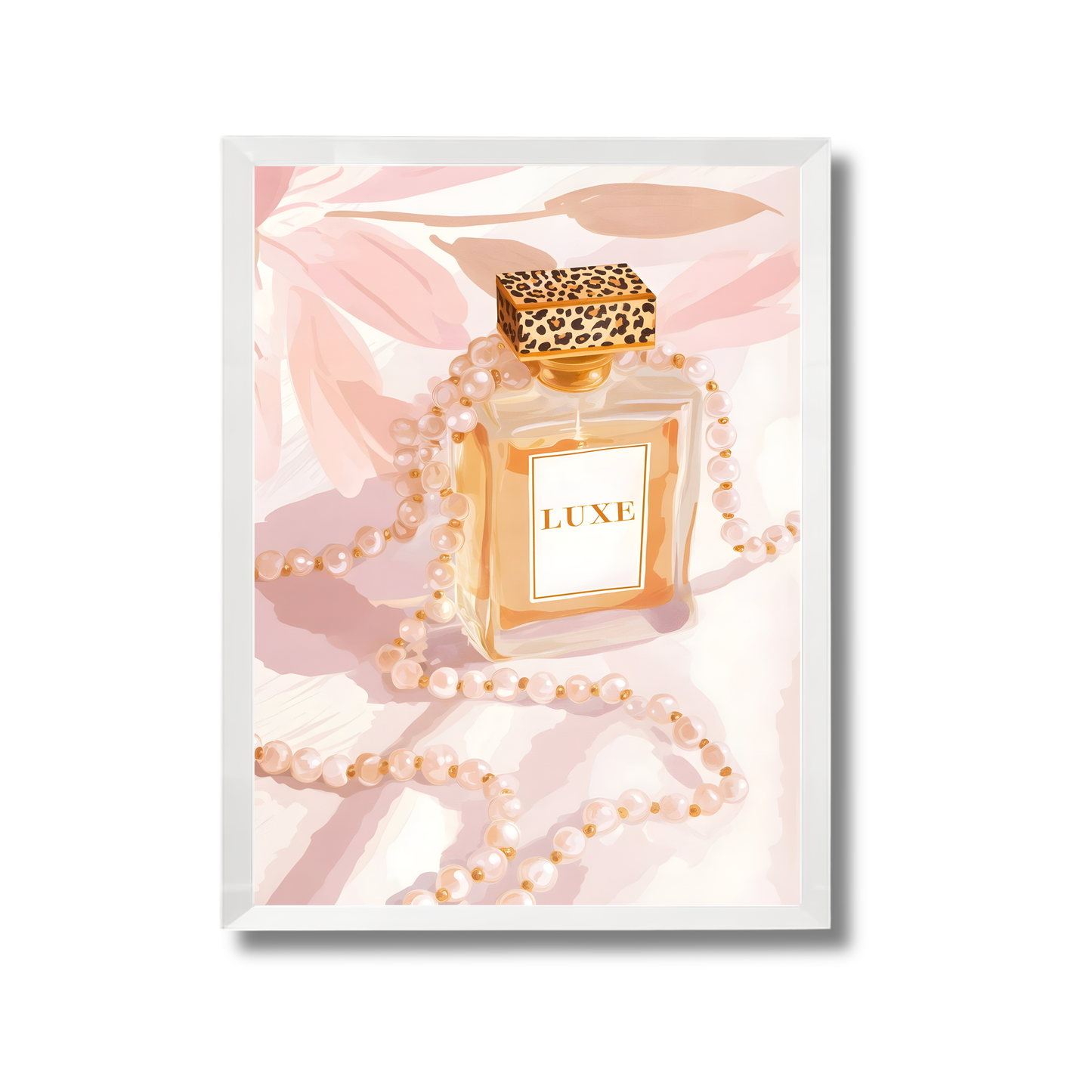 Leopard Perfume Bottle Girly Poster #517