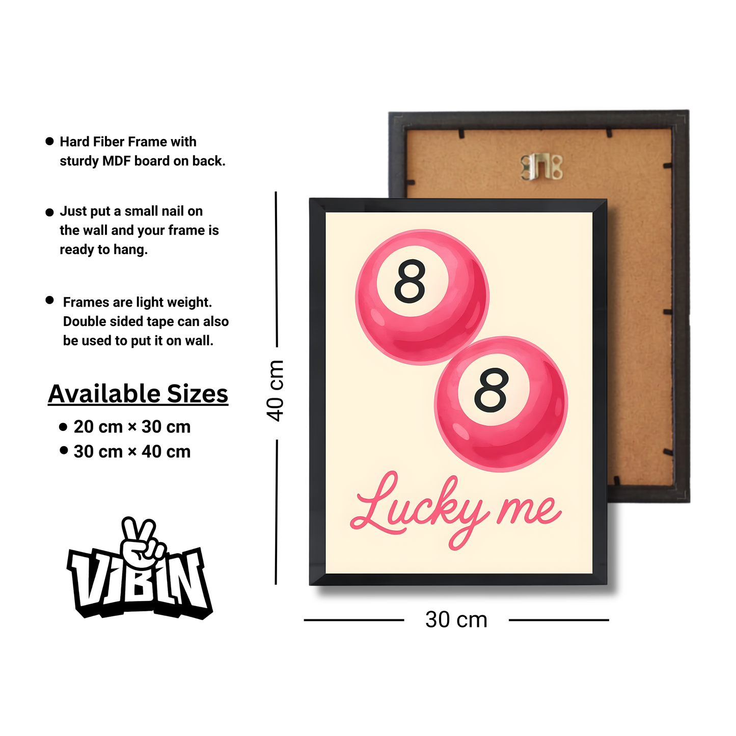 Lucky me Girly Poster #528