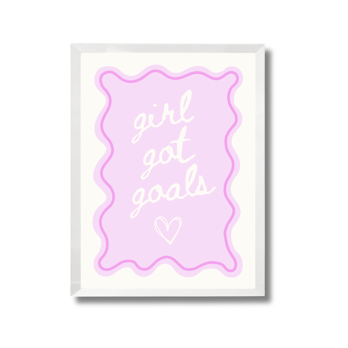 girl got goals Girly Poster #542