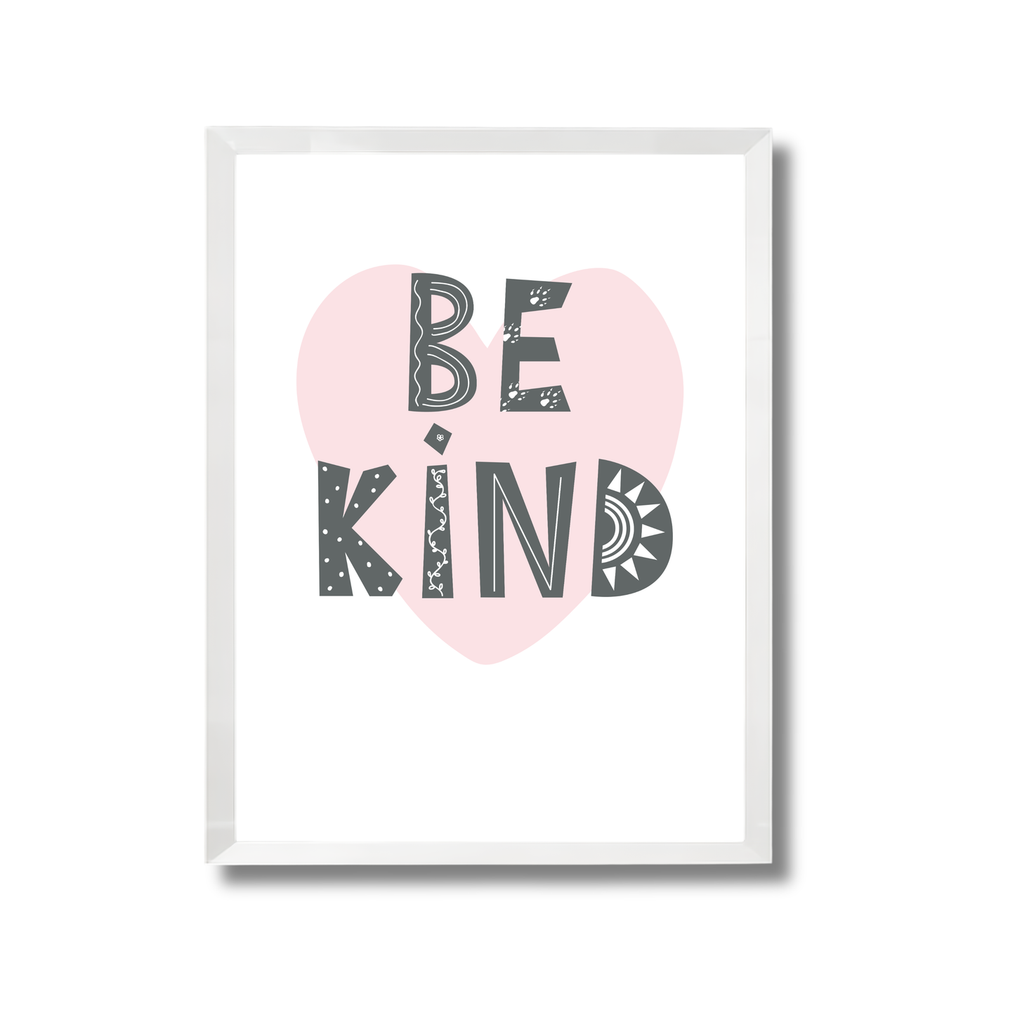 Be Kind Girly Poster #547