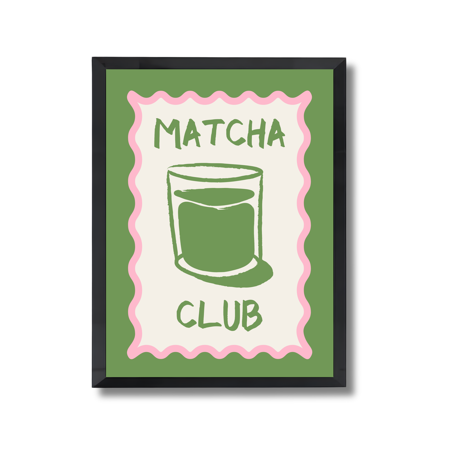 Matcha Club Girly Poster #553