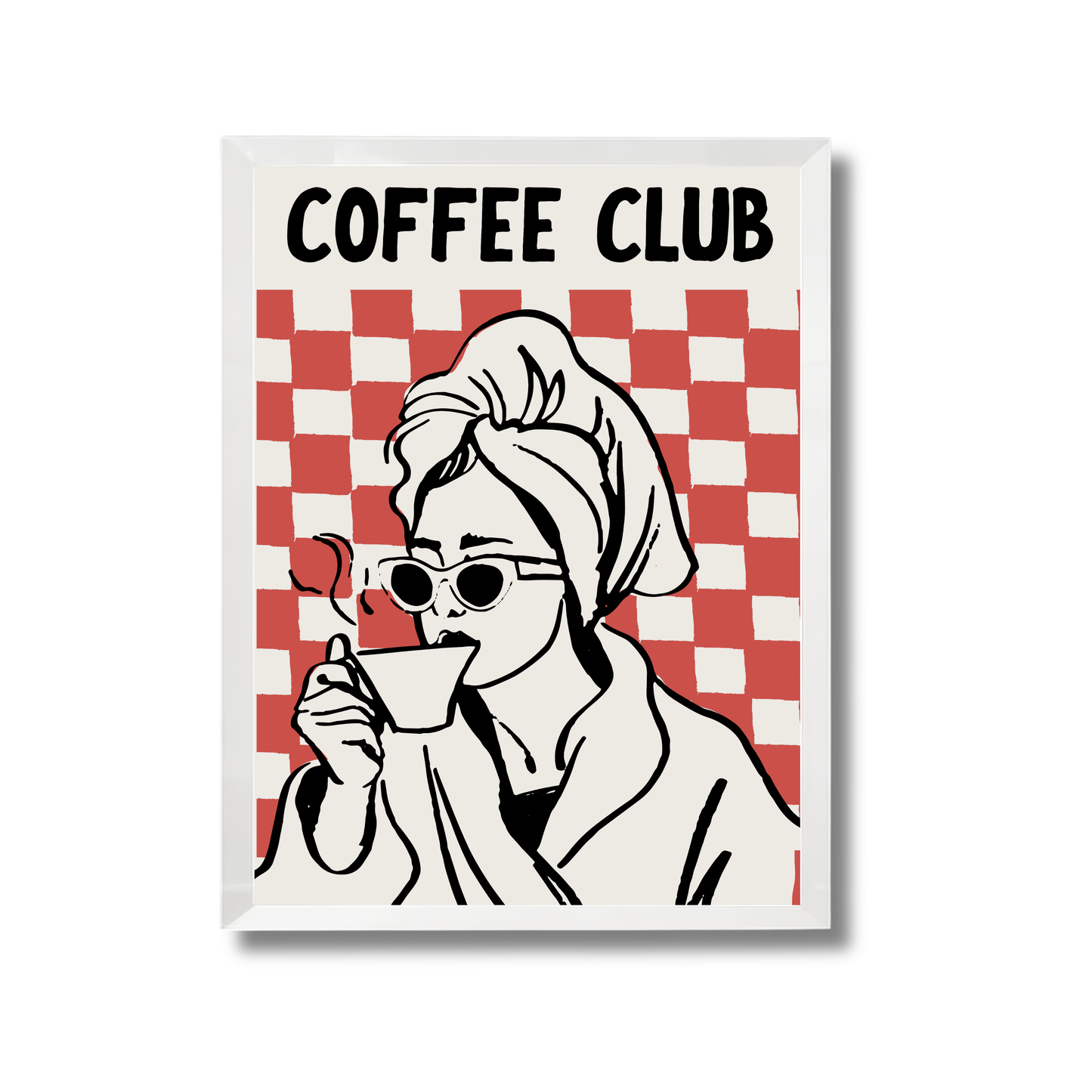 COFFEE CLUB Girly Poster #551