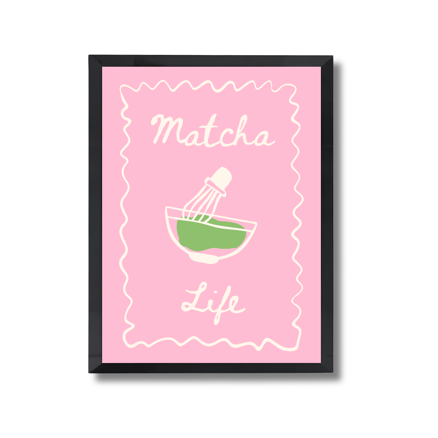 Matcha Life Girly Poster #552