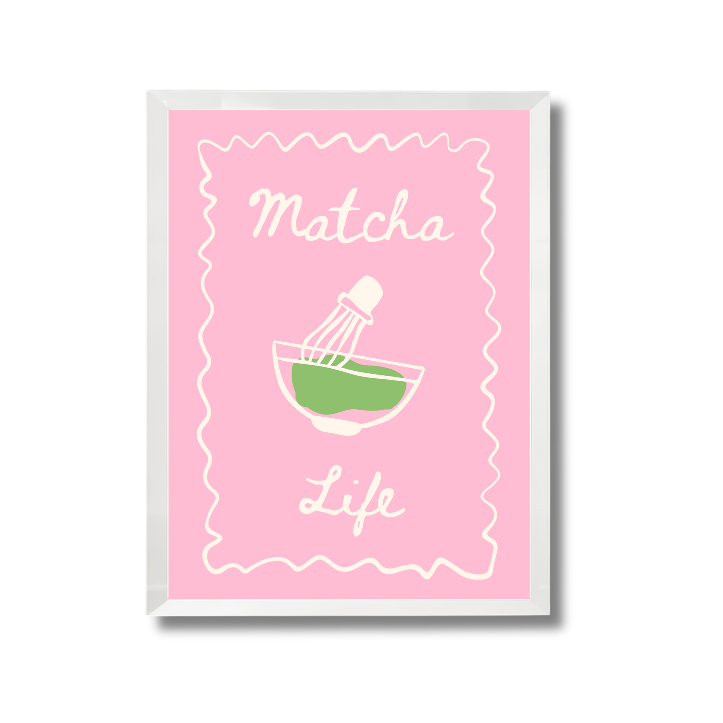 Matcha Life Girly Poster #552