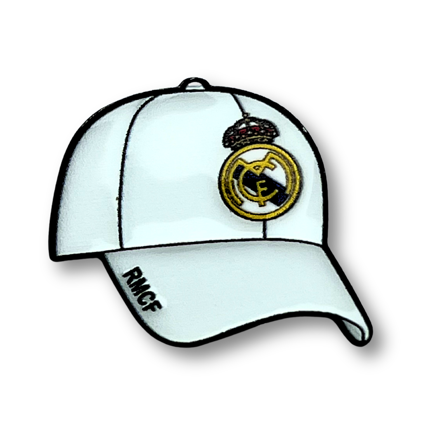Real Madrid CF cap Metal Phone Sticker With 3M Sticky Backing