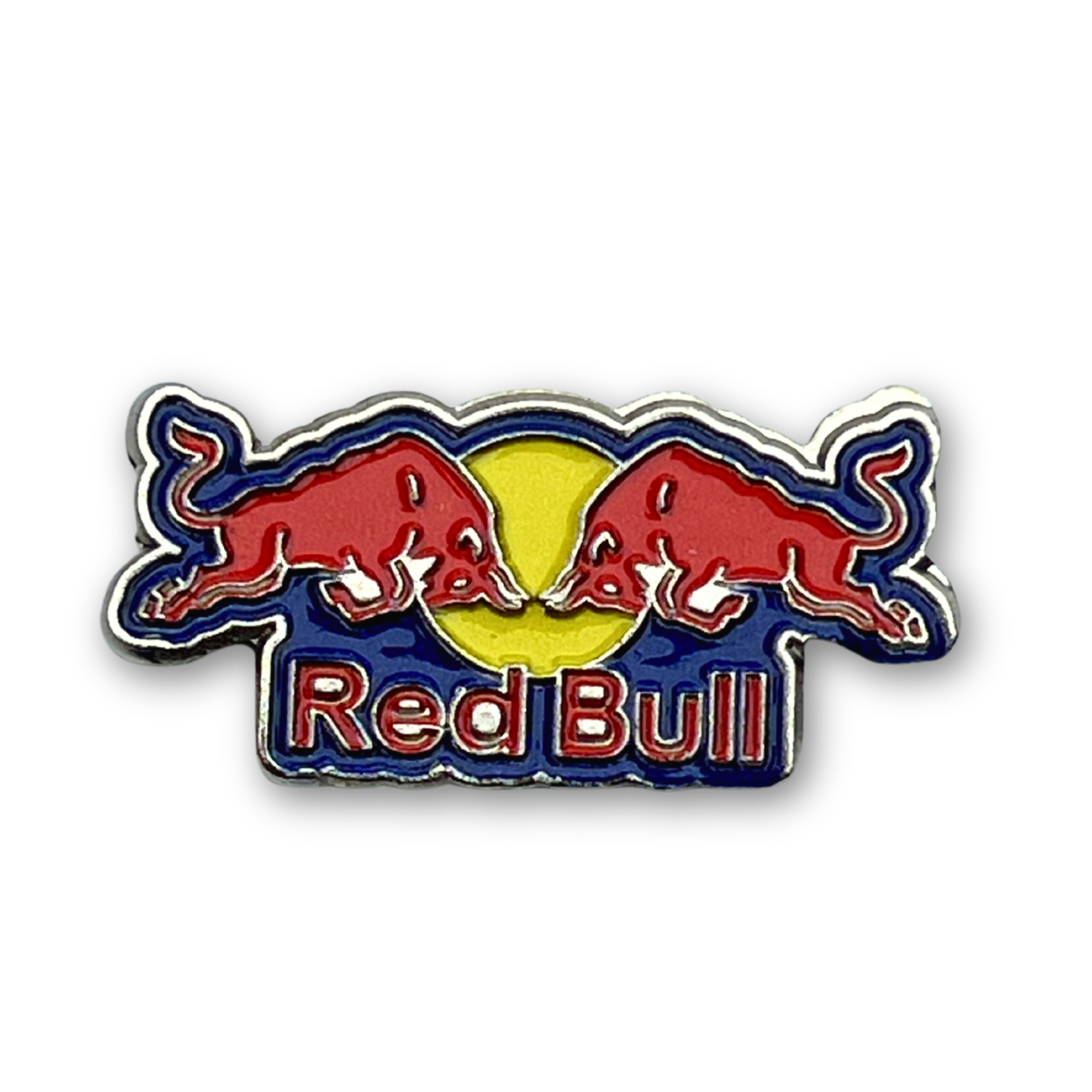 Red Bull logo Metal Phone Sticker With 3M Sticky Backing