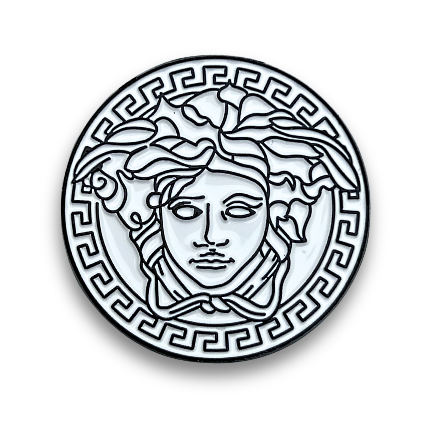 Versace Logo Metal Phone Sticker With 3M Sticky Backing