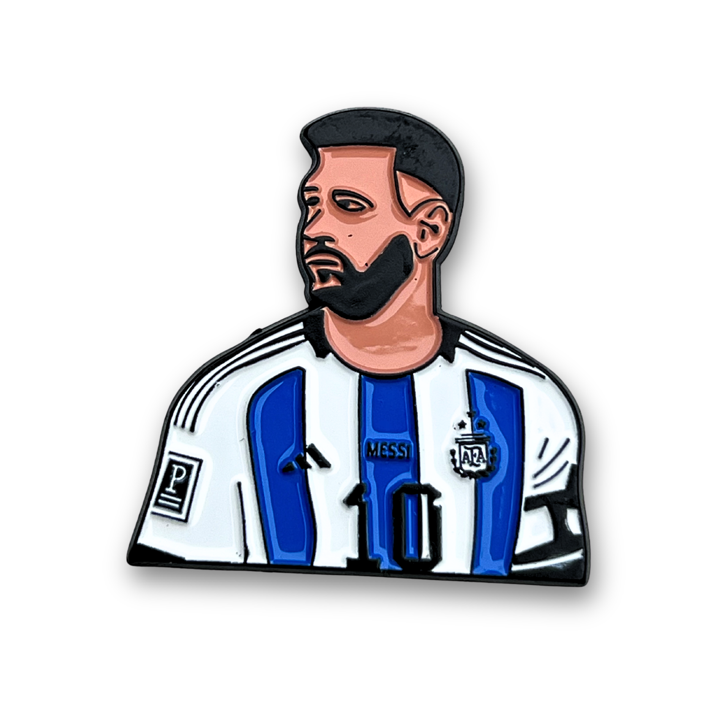 Lionel Messi Metal Phone Sticker With 3M Sticky Backing