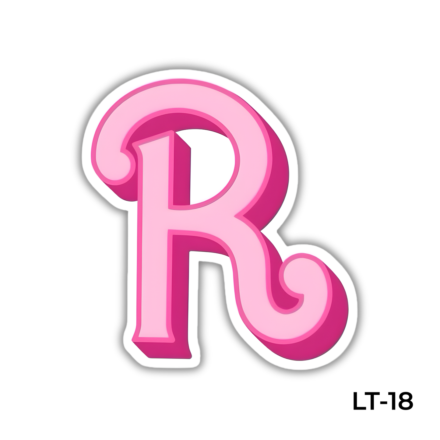Barbie Initial R (LT-18)