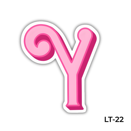 Barbie Initial Y (LT-22)