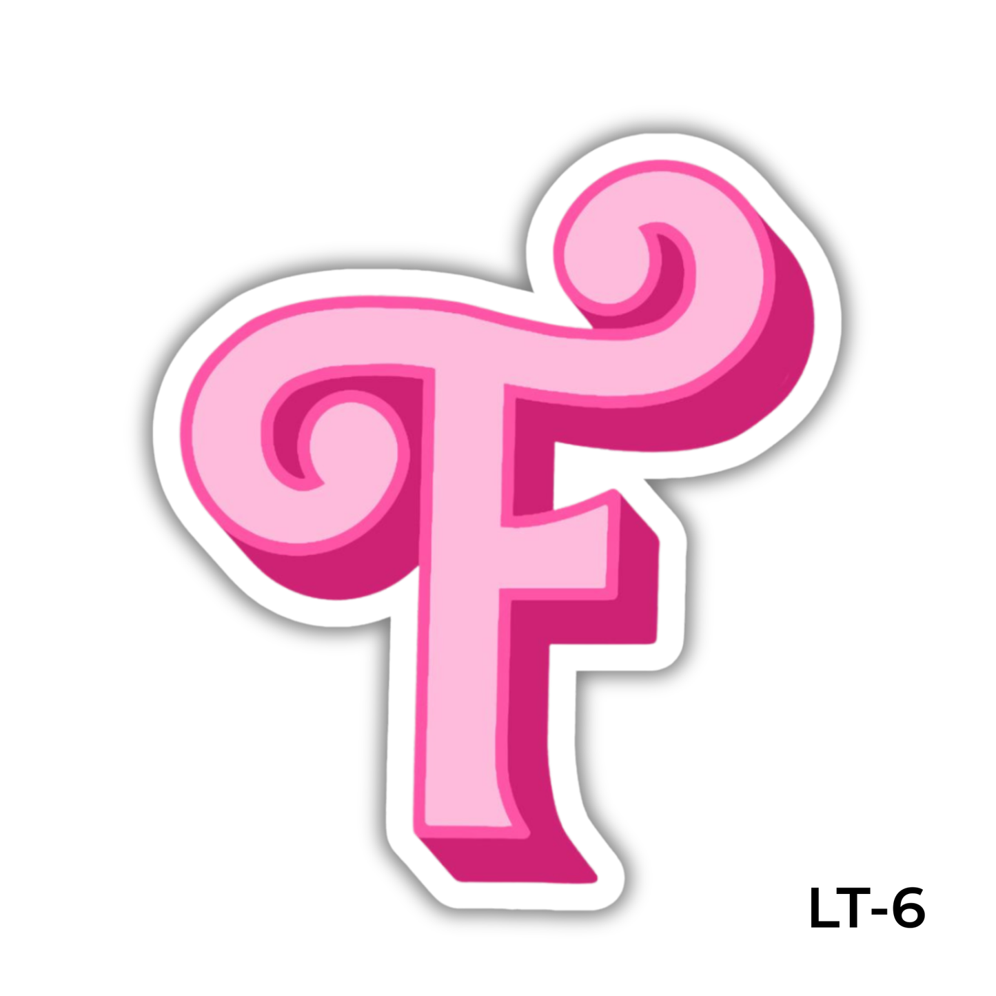 Barbie Initial F (LT-6)