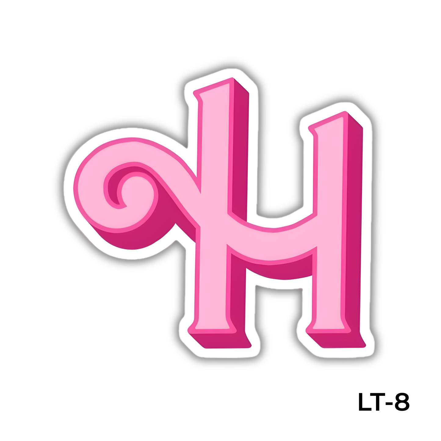 Barbie Initial H (LT-8)