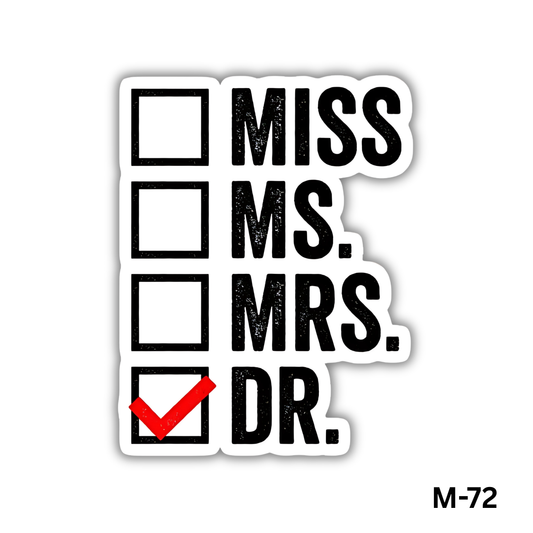 DR.(M-72)