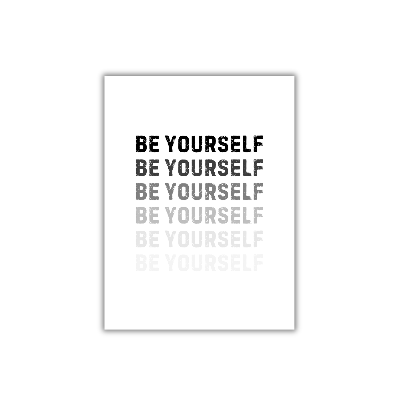 be yourself Motivational Poster #586