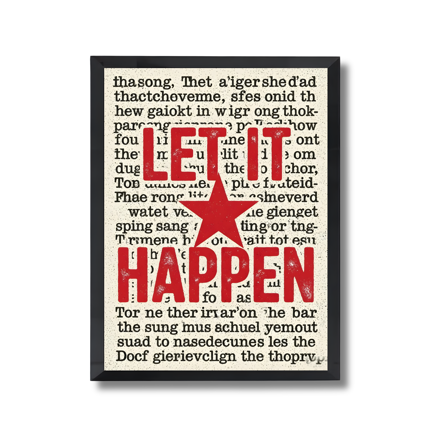Let it happen Motivational Poster #594