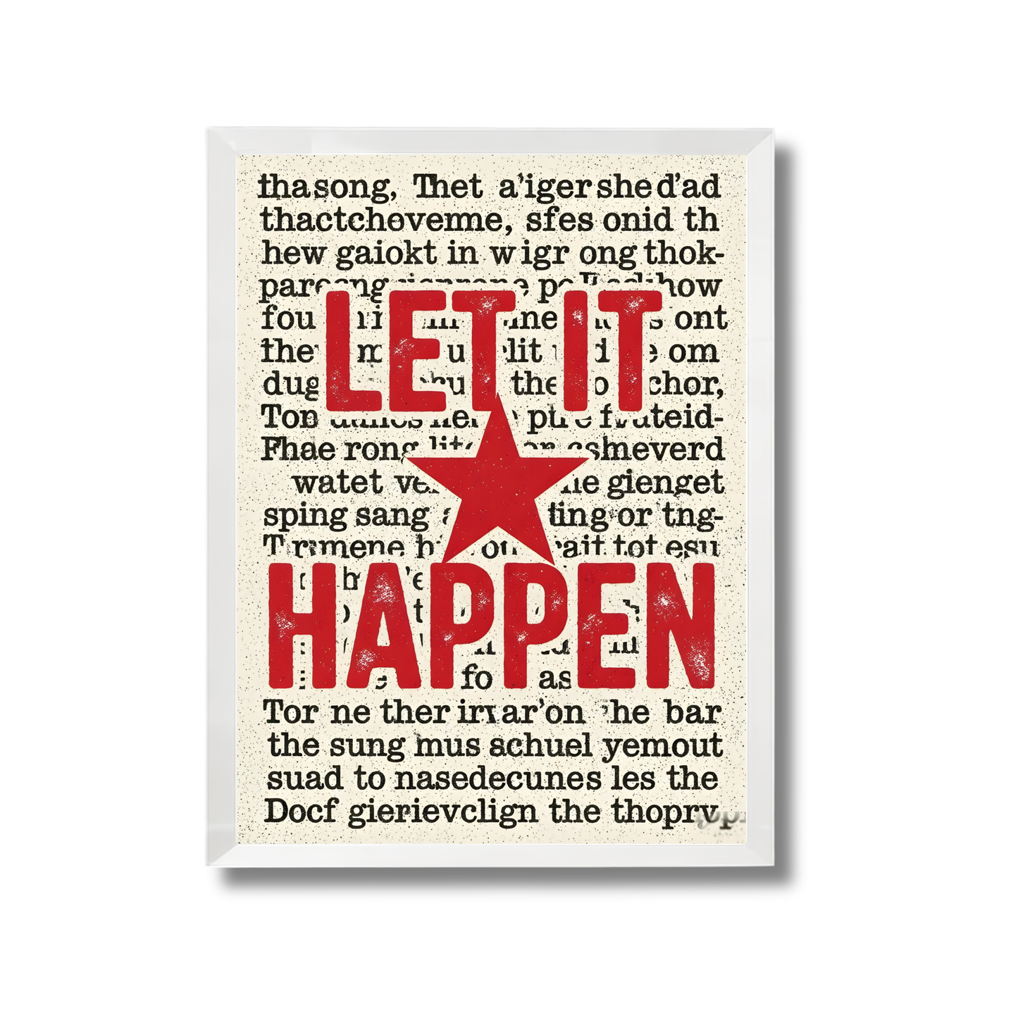 Let it happen Motivational Poster #594