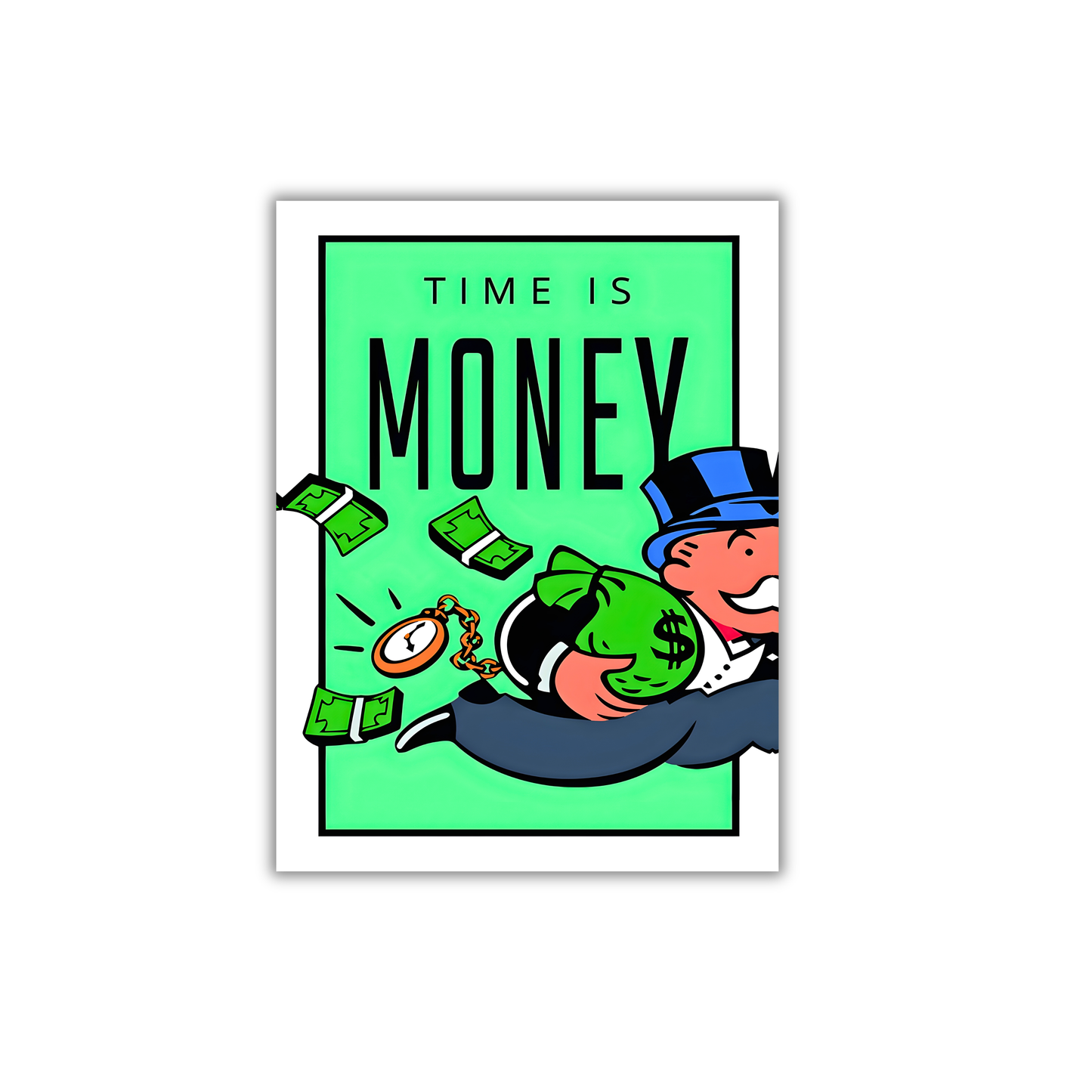 Time is Money Motivational Poster #602
