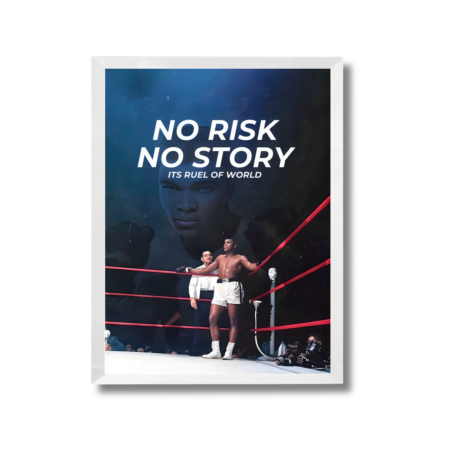 NO RISK
NO STORY
ITS RUEL OF WORLD Motivational Poster #612