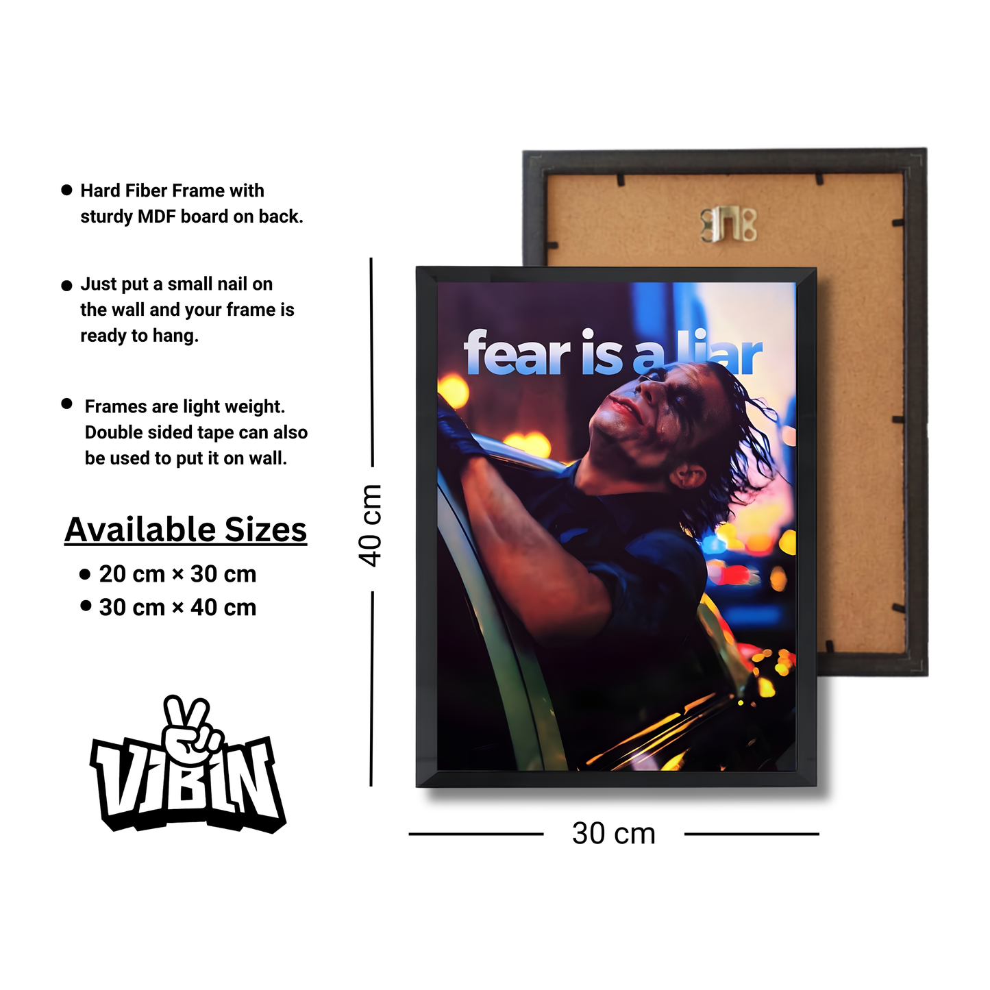 fear is a liar Motivational Poster #617