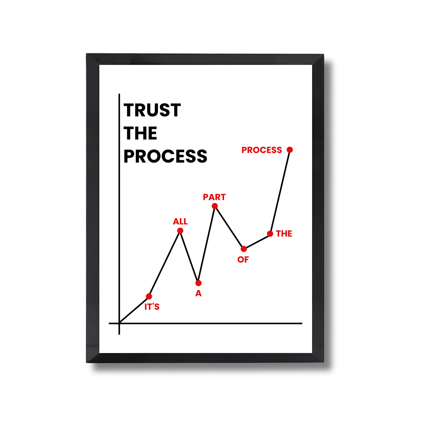 TRUST THE PROCESS Motivational Poster #625