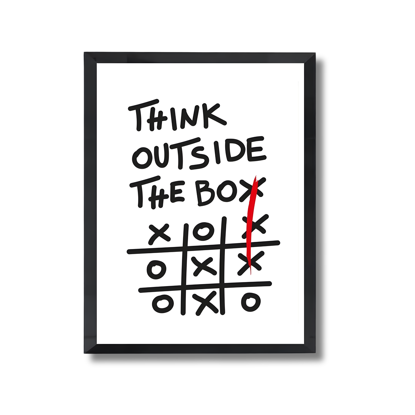 Think outside the box Motivational Poster #641