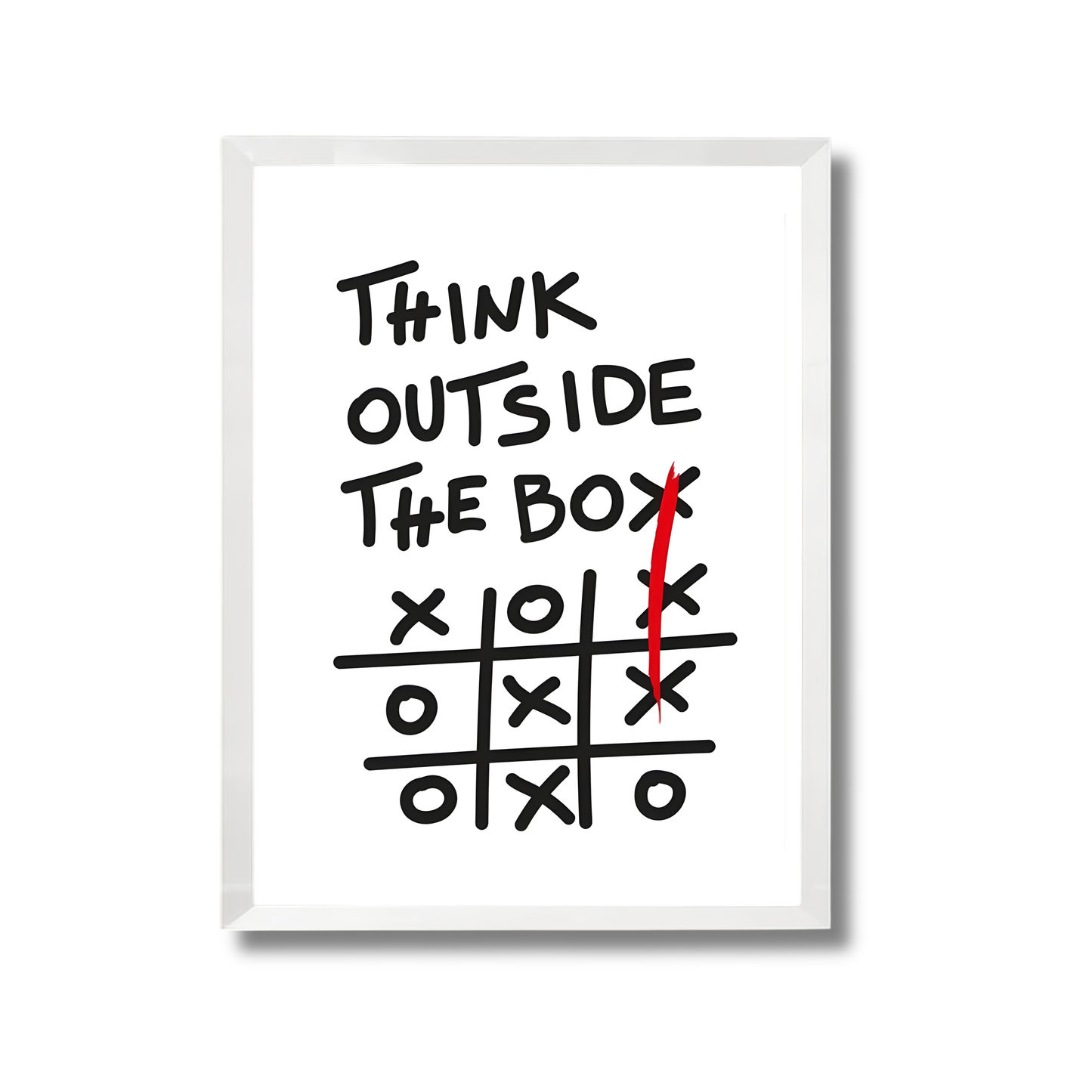 Think outside the box Motivational Poster #641