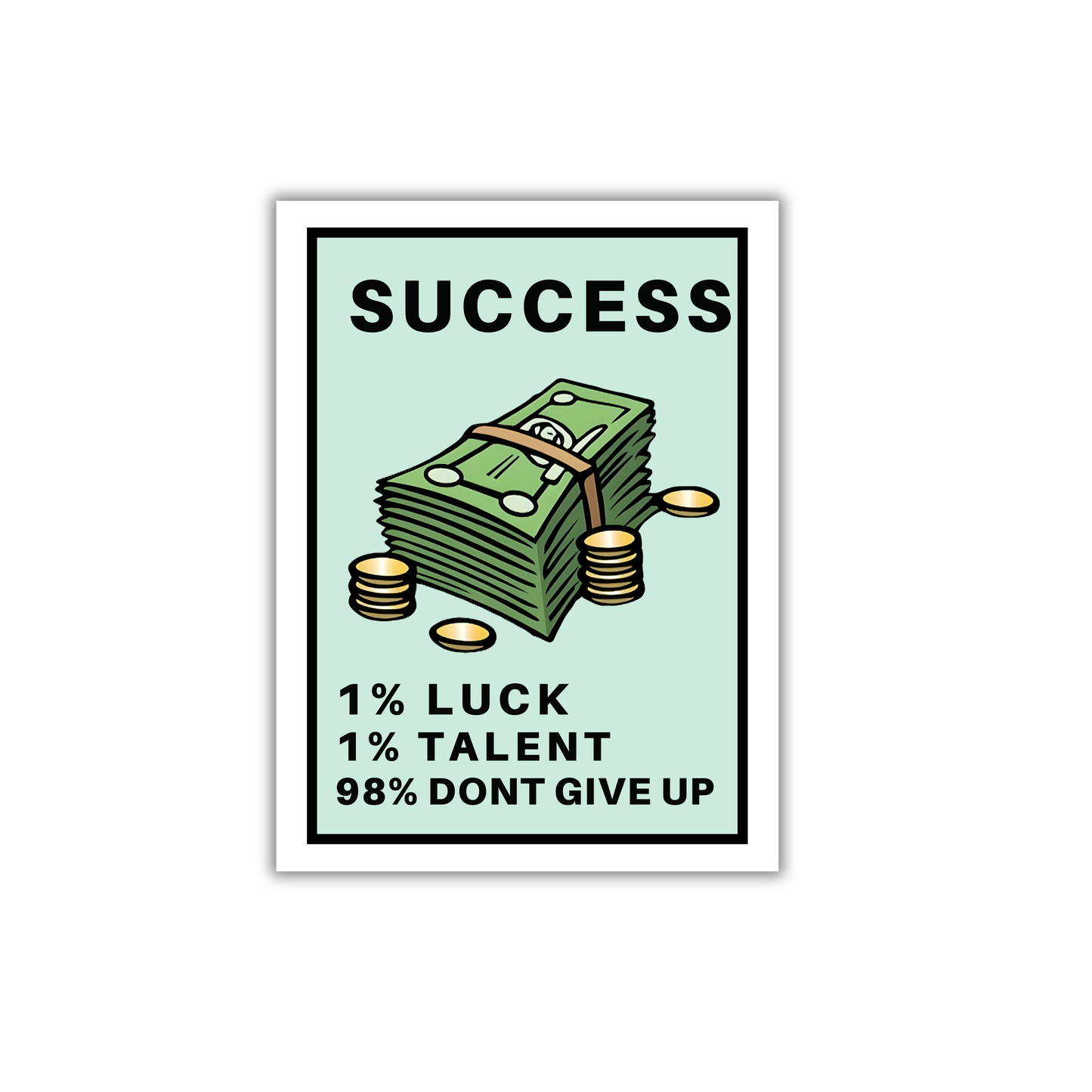 Quadro Sucesso motivational Poster #647