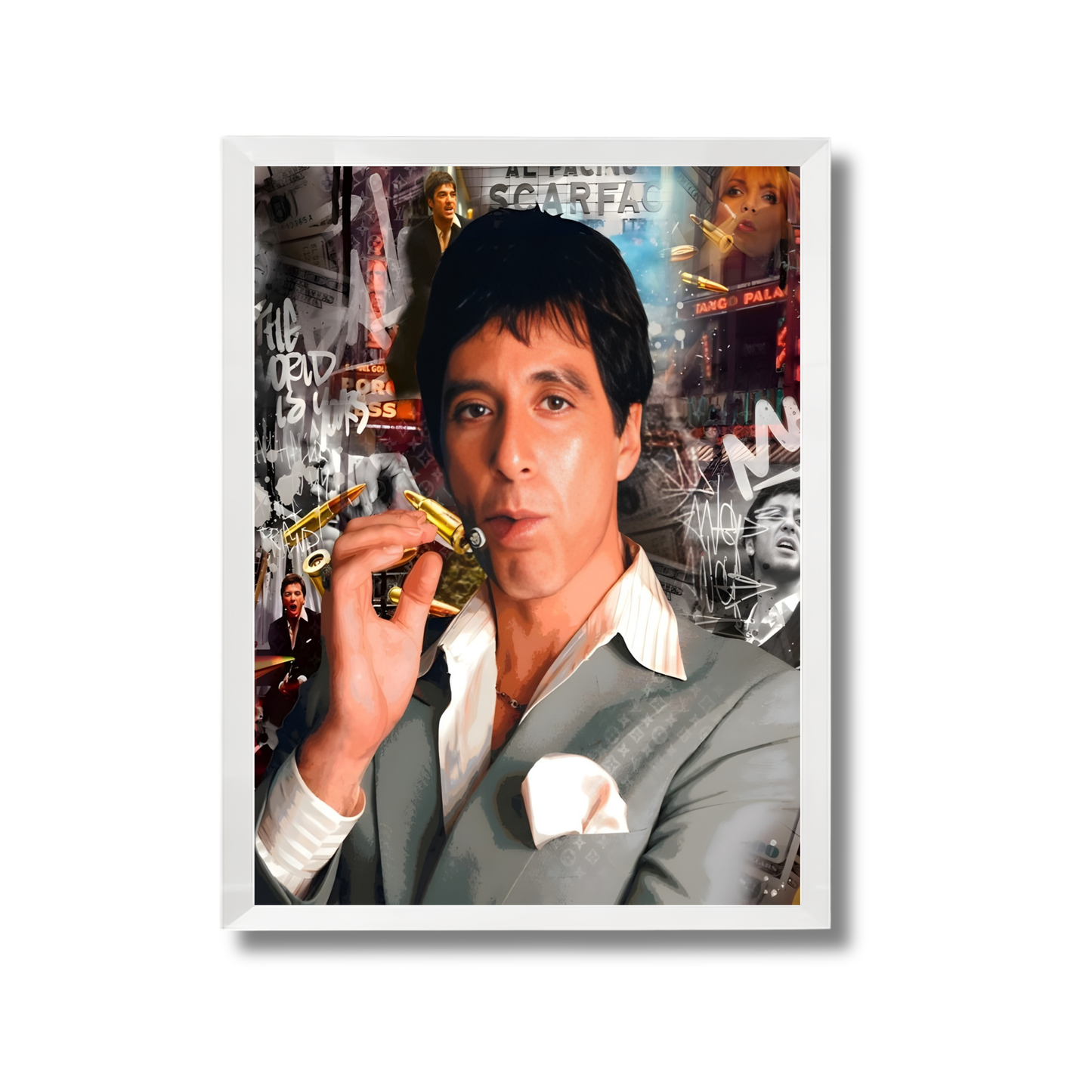 Tony Montana from the 1983 crime film Scarface. Poster #653