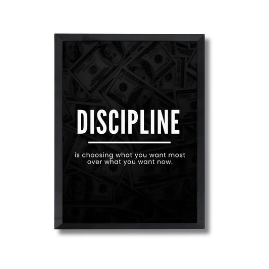DISCIPLINE Motivational Poster #661