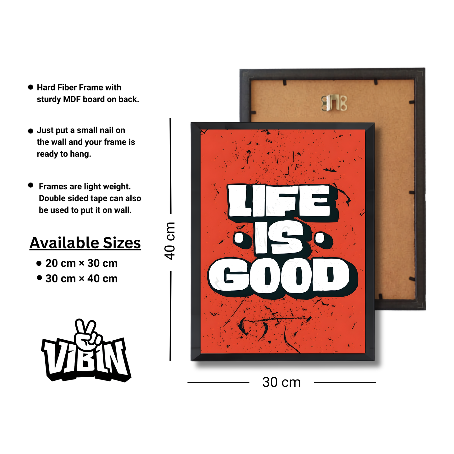Life is good Poster #668